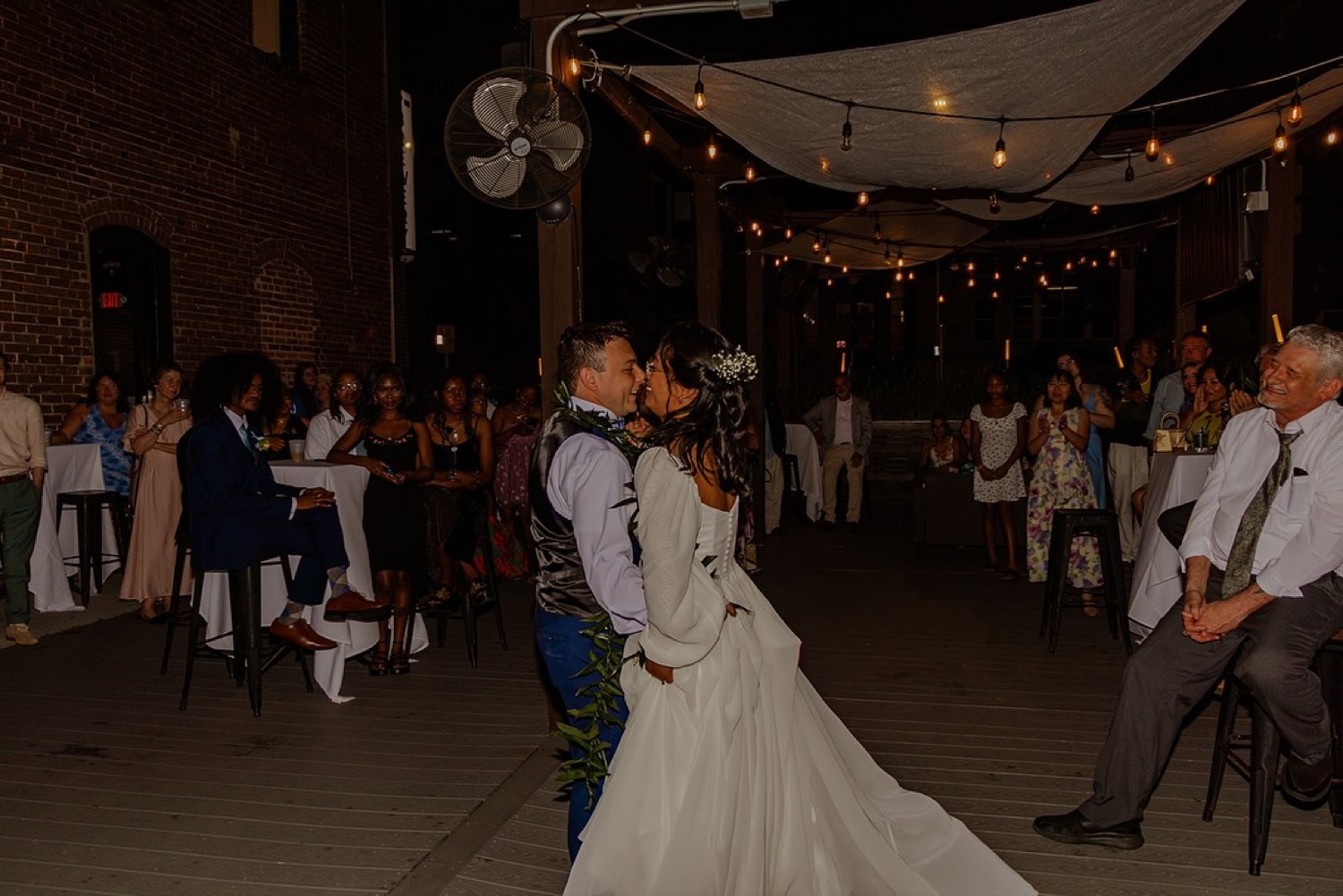 Wedding and event guests dancing with Omy The DJ in Jacksonville, FL