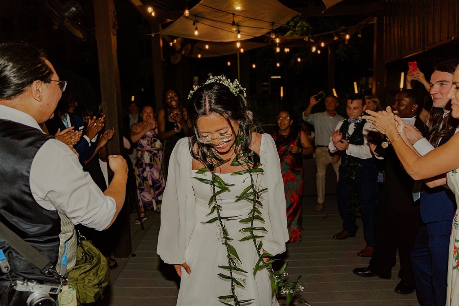 Wedding and event guests dancing with Omy The DJ in Jacksonville, FL